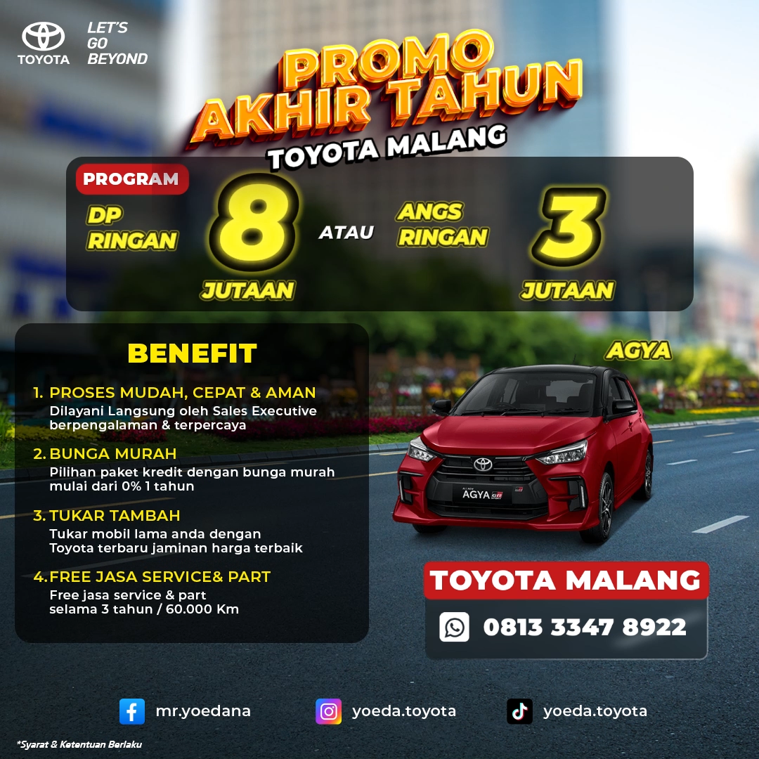 Promo Akhir Tahun Toyota Malang (2)